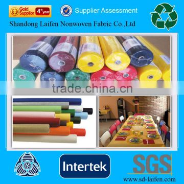 Disposable polypropylene spunbonded nonwoven tablecloth, table cover for single use