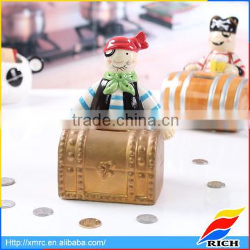 hot selling promotional pirate cute money pot