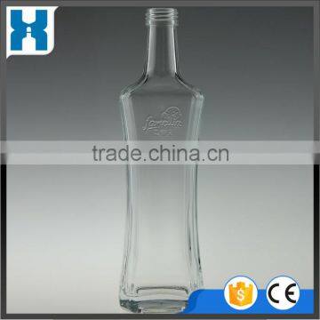 500ML EMPTY CELAR GLASS BOTTLE FOR VODKA