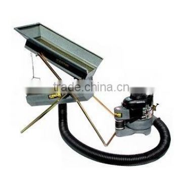 Concentrated solar power Dry Washer metal detector for gold find in desert no water for model MD-100 metal detector