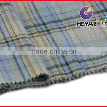 high quality cloth import plaid 65 polyester 35 cotton fabric
