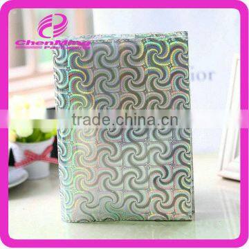 Yiwu silver laser book cover for school wholesaler