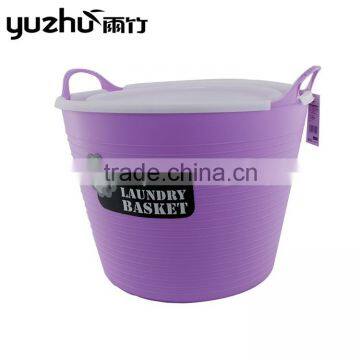 Factory Supply Attractive Price Plastic Round Laundry Basket