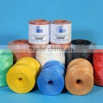 color pp twine for agriculture baling/packing/binding