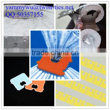 plastic closure/twist ties/clip band for bag sealing