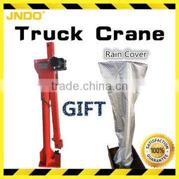 Fire-new portable truck crane with rain cover