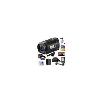 Sony Handycam HDR-PJ760V 96GB 1080p HD Video Camera Camcorder with Projector Kit