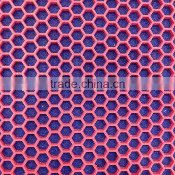 Hexagonal hollow shape PVC mat entrance mat