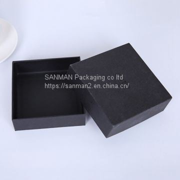 Custom luxury black cardboard matte box