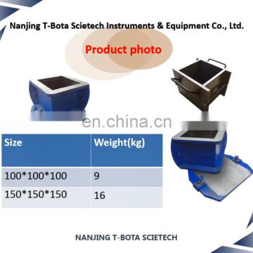 70.7mm Cube Specimens concrete three gang mould steel  three gang testing mould