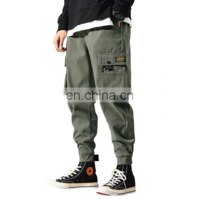 2022 New Fashion men's jogging trousers tactical Pant Multi Pockets Hip Hop Cargo Pants for men