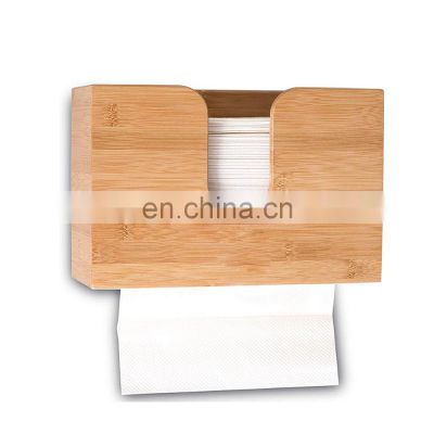 Eco Friendly Home Wall Mounted Storage Paper Organizer Holder for Kitchen Bathroom
