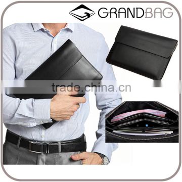 High quality nappa leather men clutch bag genuine leather messager bag business cluth for men