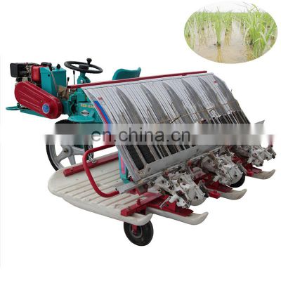 Tractor Riding Type Self Propelled Planting Rice Transplanter