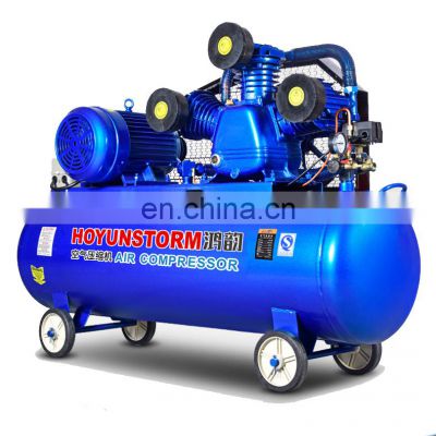 Piston Air compressor industrial grade large 220V 380V high-pressure painting air pump plasma cutter mate