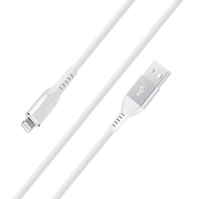 nylon braided mfi certified USB A to Lightning charging cable 8pin cable for iPhone 12 mini/12/12 Pro