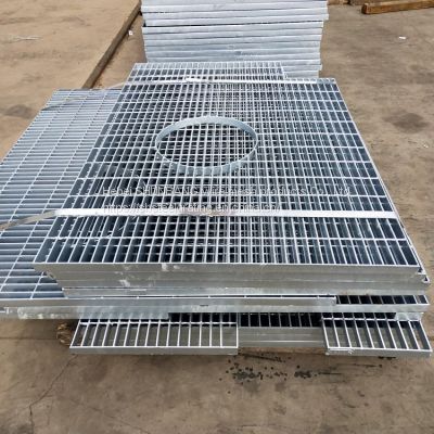 Anti-corrosion galvanized steel grid plate G325/30/100 pressure welding for steel structure platform of chemical plant and power plant
