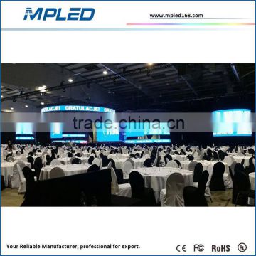 MPLED p6 indoor rental led display with 576 mm x 576 mm cabinet
