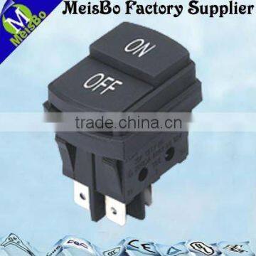 Waterproof 4 pin CQL car rocker switch with 16A