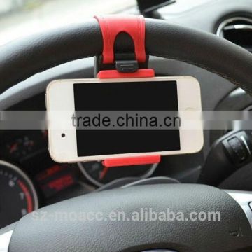 Hot selling Clip Steering Wheel phone holder for iphone car holder