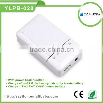 Multi-function mobile USB power bank external battery charger