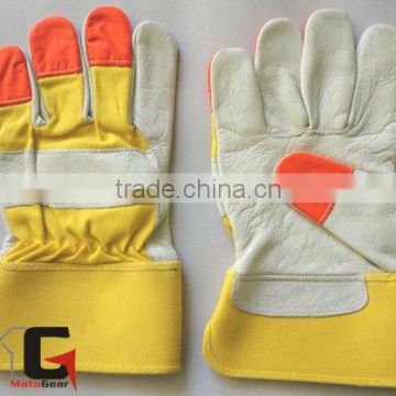Leather Working Gloves, Grain Leather Glove