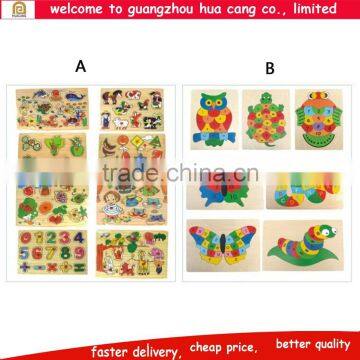 Colorful animal shape preschool kids table toys