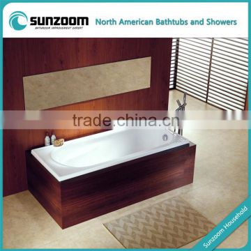 plain bathtubs,freestanding skirt tub,freestanding pedestal tub