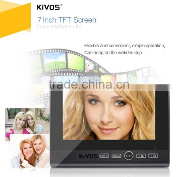 KIVOS Factory KDB700 TFT COLOR screen hand free door phone with stand