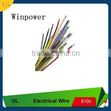 PVC insulated strand copper conductor wire UL 1569 14AWG