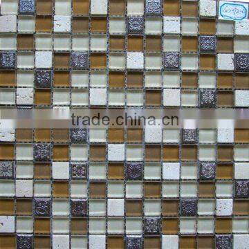 Glass Mosaic Manufacture 20X20X8 MM GS092-C