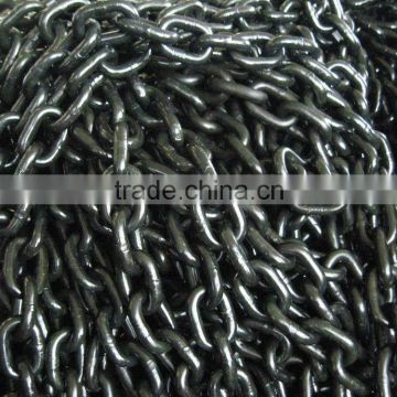 Carbon steel chain, G30 chain link, metal chain
