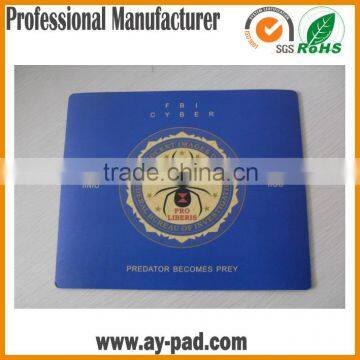 AY Natural Rubber And Fabric Material Mouse Pad For Promotional Gift