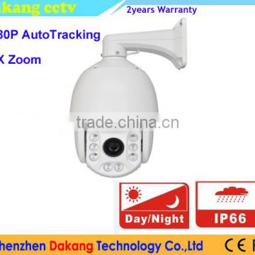 1080P Auto Tracking IP High Speed PTZ Dome camera, 22X Optical Zoom, ONVIF Network Pan&Tilt&Zoom Camera