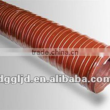 Red silicone high temperature hose