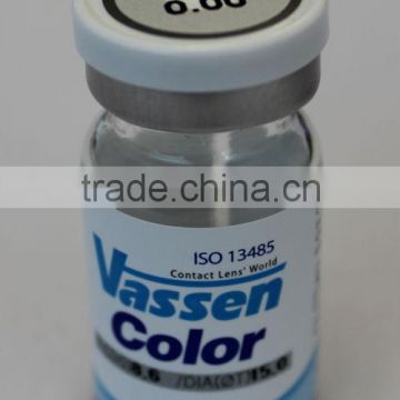 korea packing in vial comfortable soft color contact lenses