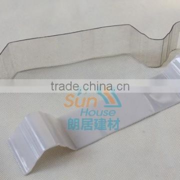 Polycarbonate corrugated plastic sheets clear roofing