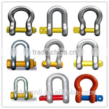 electric galvanized carbon steel anchor shackle