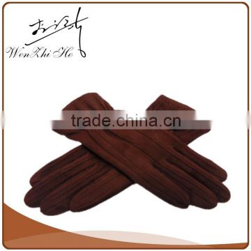 Hot Sale Factory Directly Made Brown Suede Gloves