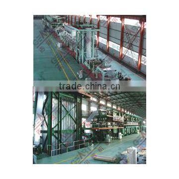 Steel Coil or galvanized steel plate or Zinc-Al plate and cold rolled plate color Coating painting machine production Line