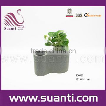 new paroducts multi-use polystone pot plant and Office stationery case