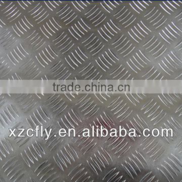Five bars pattern checker aluminum plate (AAA)