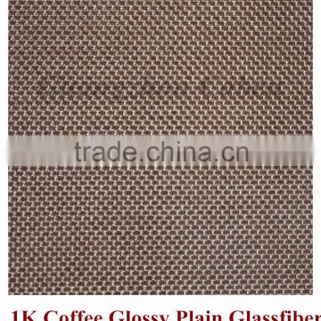 1K two sides used plain coffee color fiber glass sheets
