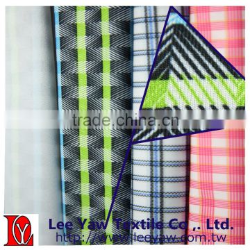 polyester spandex jersey paper print fabric with permanent wicking