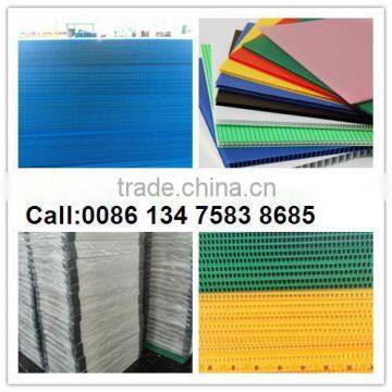 2mm 3mm 4mm 5mm plastic corrugated cardboard