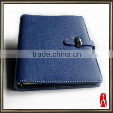 High quality hardcover loose-leaf soft PU notebook