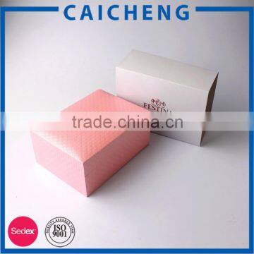 Custom printed rigid luxury paper box for cosmetics