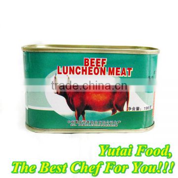 Food Storage Tin Can Nutrition Food Canned Beef Luncheon Meat Wholesale