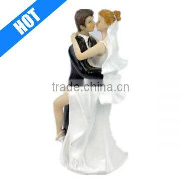 customized hand painted wedding cake toppers bride and groom