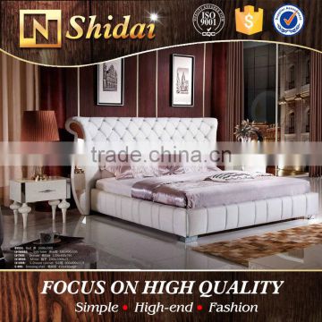 the italian modern bedroom set, bed room bed, furniture beds B9024